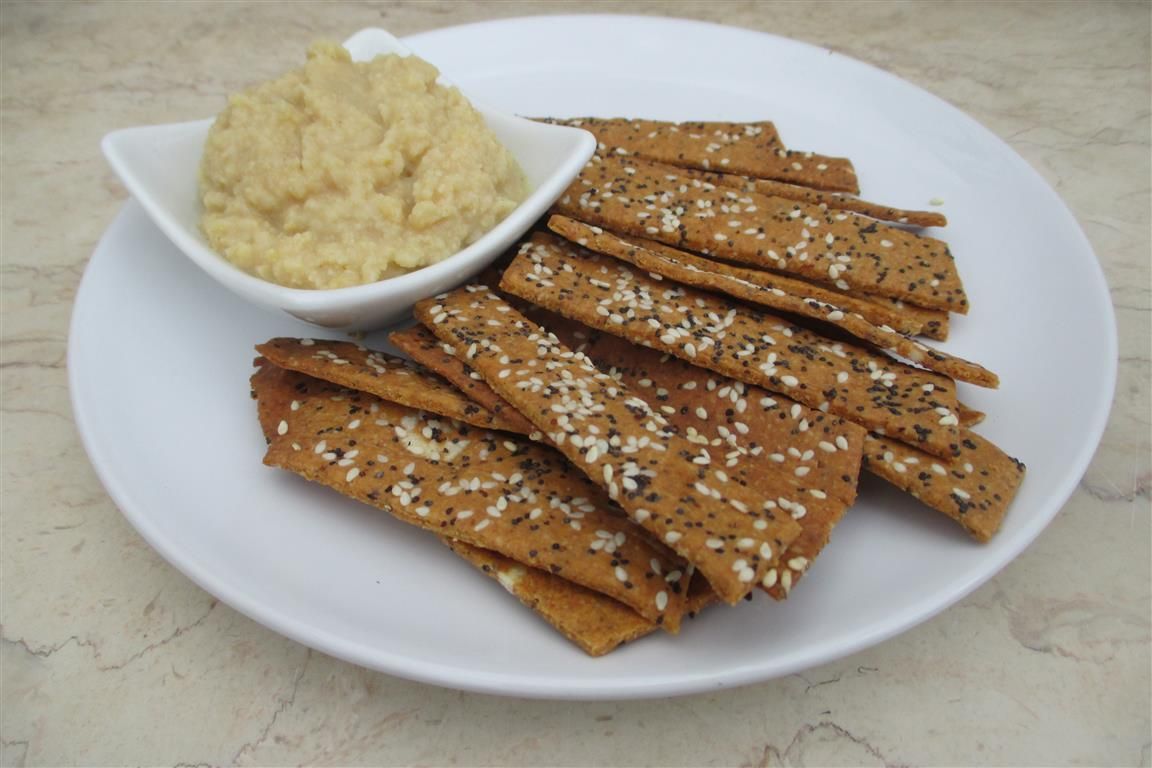 Homemade Grain Free Crackers Recipe Seed or Nut Based Paleo, Vegan